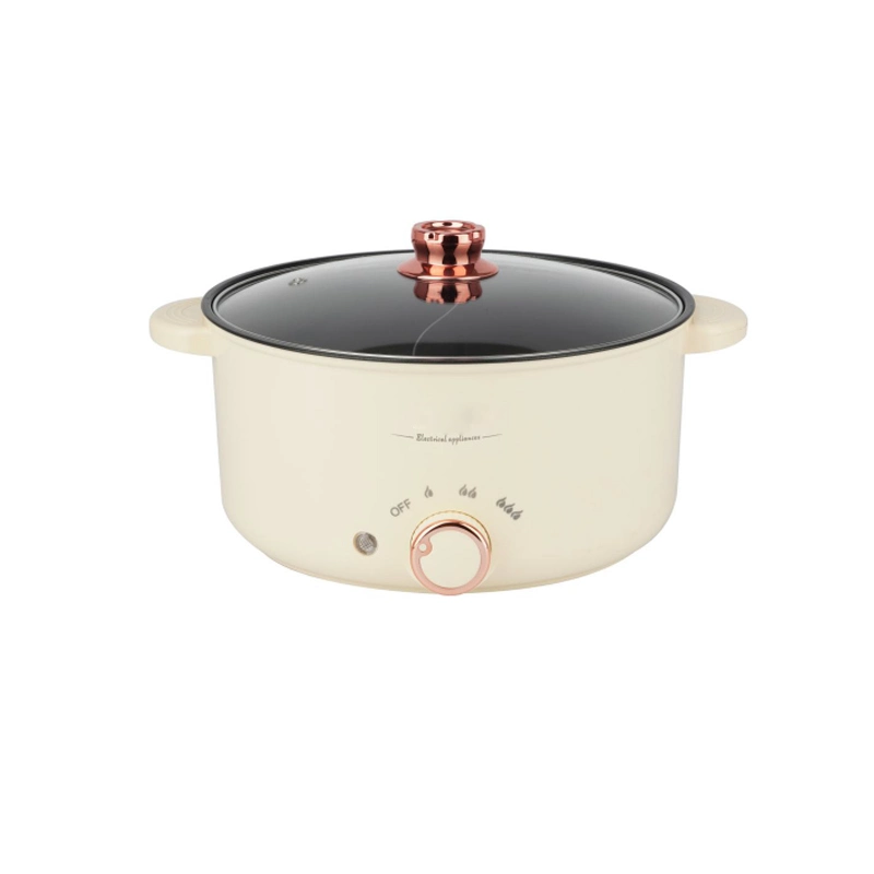 Mini Elektroherd Haushalt Multi-Funktion Elektro-Hot Pot Non Stick Innenschlafraum Multi Kocher Noodle Topf