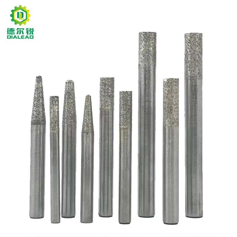 Dialead Diamond Graver Stone Carving Tools for Grinding Marble and Granite