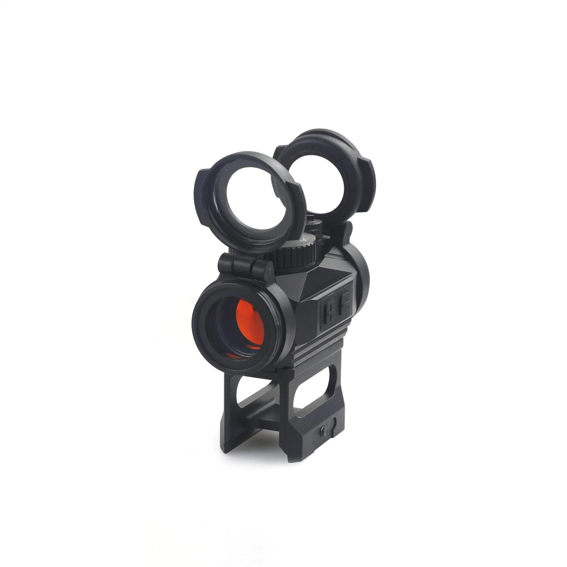 Competir Holosun 2MOA Compact caza táctico más de 20K Horas 1X20 Shake Awake Impermeable IP67 Ultimate Red Dot Sight de montaje en carril de alta y baja el punto rojo Weapo alcance