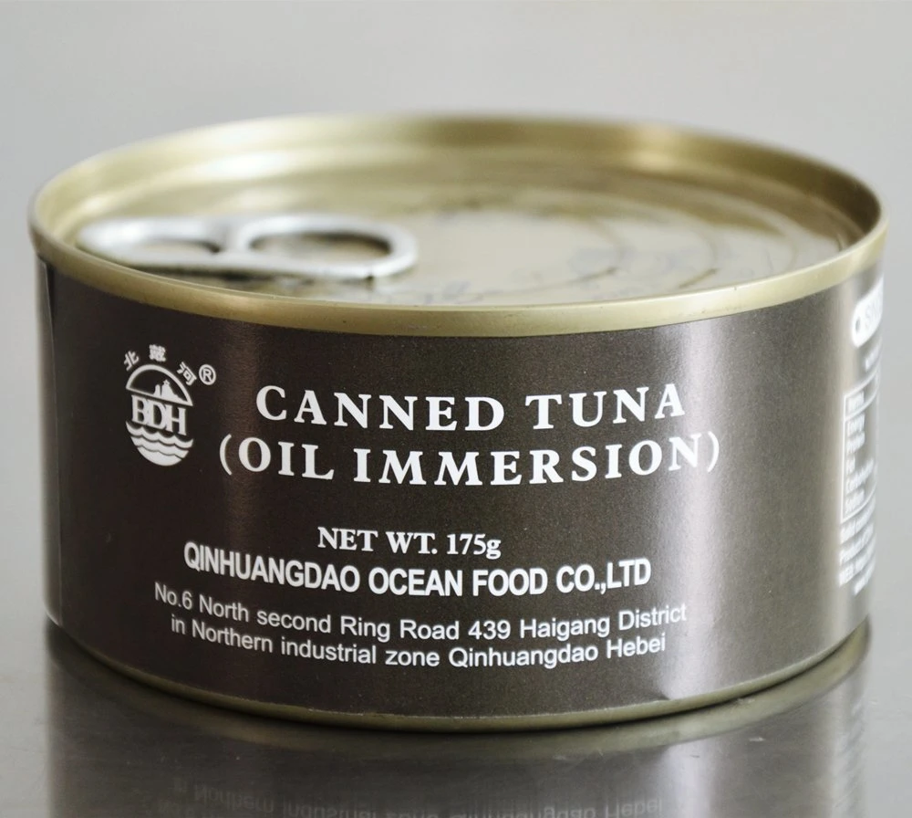 175g Canned Tuna Oil Immersion Fish Camping Healthy Emergency Can Food