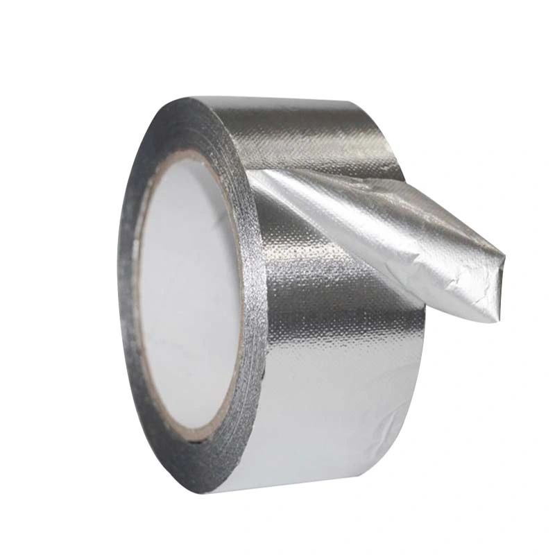 HVAC Acrylic 26u Duct Silver Aluminum Foil Without Paper Liner Tape