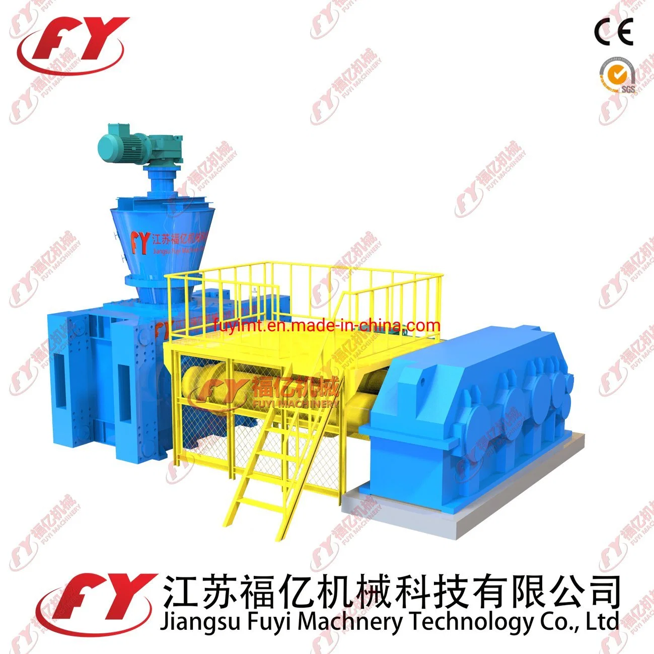 Classy Performing chemical fertilizer double roller granulator With Low Energy Consumption