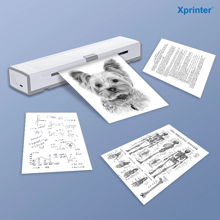 Xprinter XP-T81 OEM A4 impresora térmica Bluetooth Smooth Printing with Impresora térmica portátil USB A4