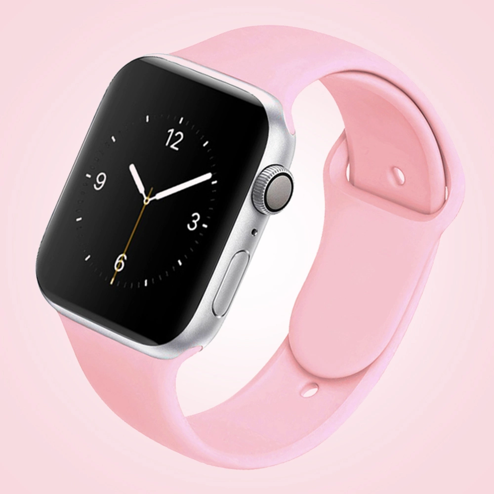 Regarder la bande d'Apple Apple bracelet de la série 6 5 4 3 2 1 38m 40m 42m 44m bracelet en silicone