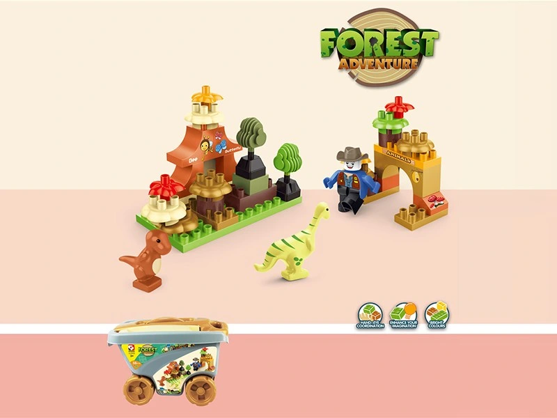 High quality/High cost performance New Series of Forest Building Blocks Toys Bricks for Kids for Education