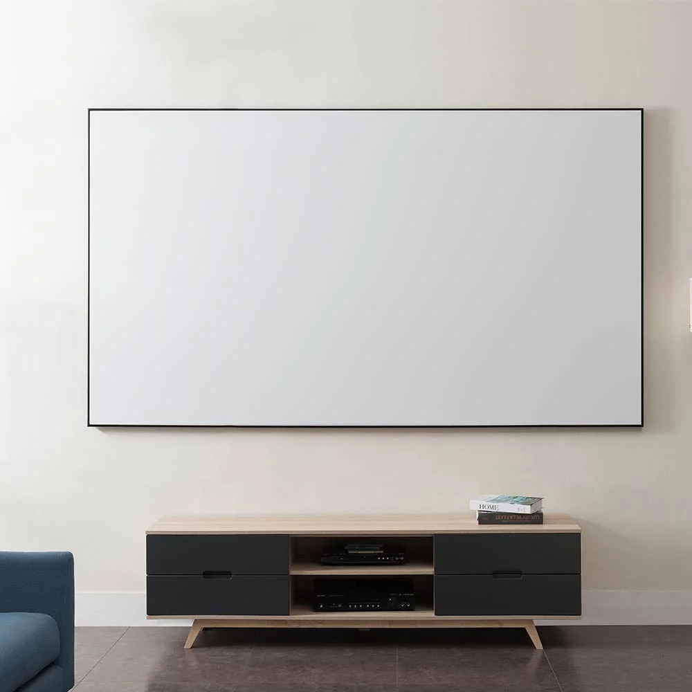 2.35: 1 120 Inch Fixed Frame Projector Screen with Zero Edge