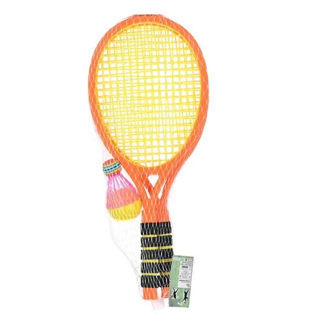 Kids Tennis Racket Toy Outdoor and Indoor Sport Toy Include a Badminton and a PU Ball Kids Funny Sport Badminton Toy