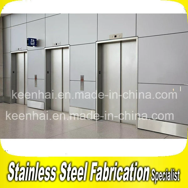 Decorative Stainless Steel Elevator Sliding Door