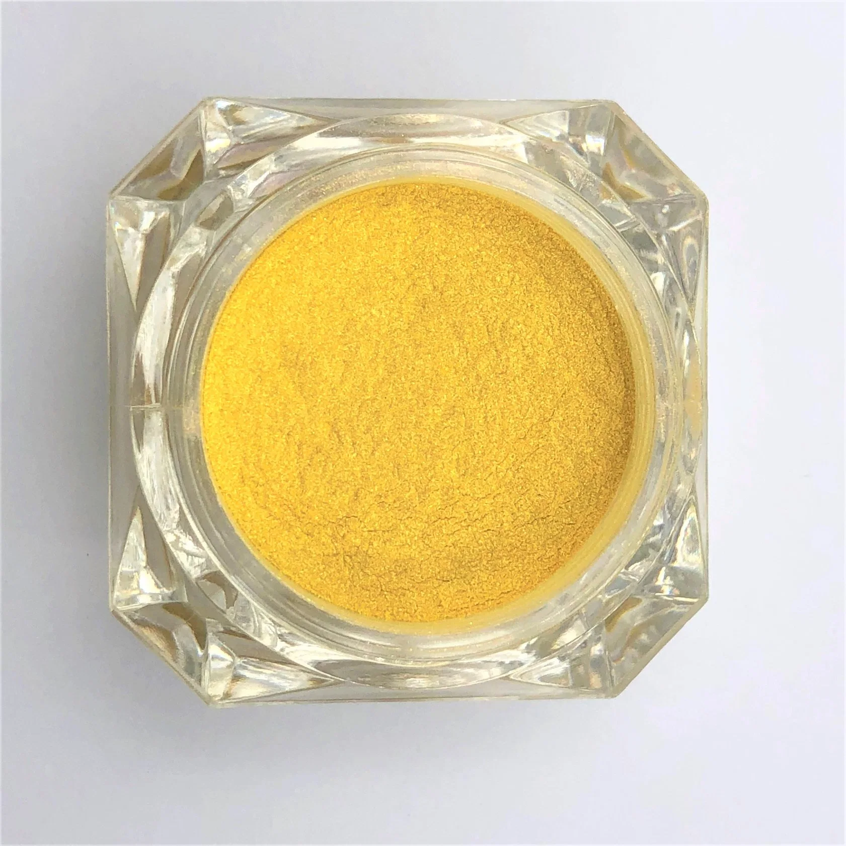 Mica Magic Yellow Plastic Mica Powder P421 Pearlescent Pigments Coating Powder