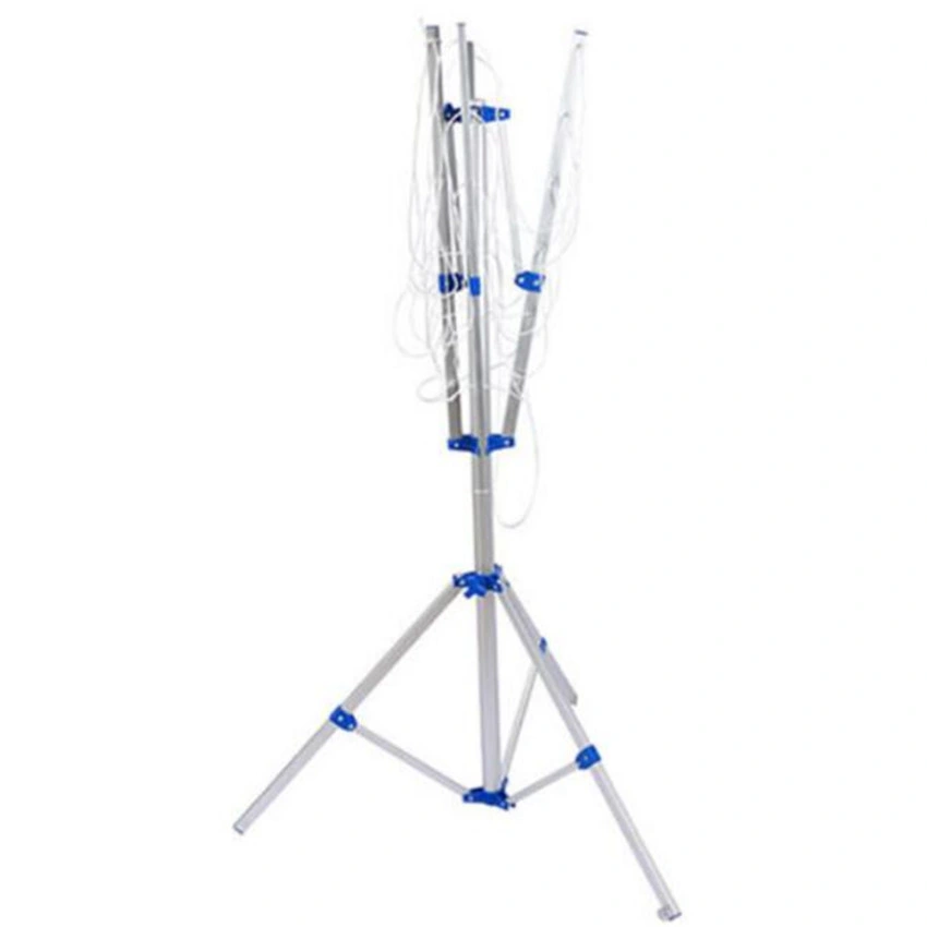 Foldable Movable Aluminium Rotary Clothes Drying Rack Airer