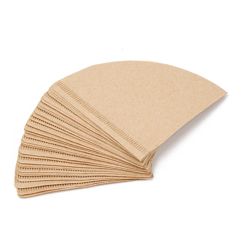 V60 Coffee Filter, 2#, Cone, 2-4 Cups, Unbleached Coffee Filter Paper