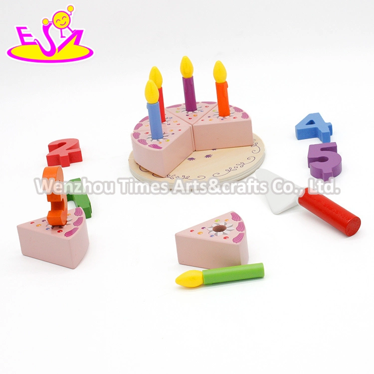 New Design Party Supplies Wooden Birthday Toys for Toddler Pretend Play W10b196