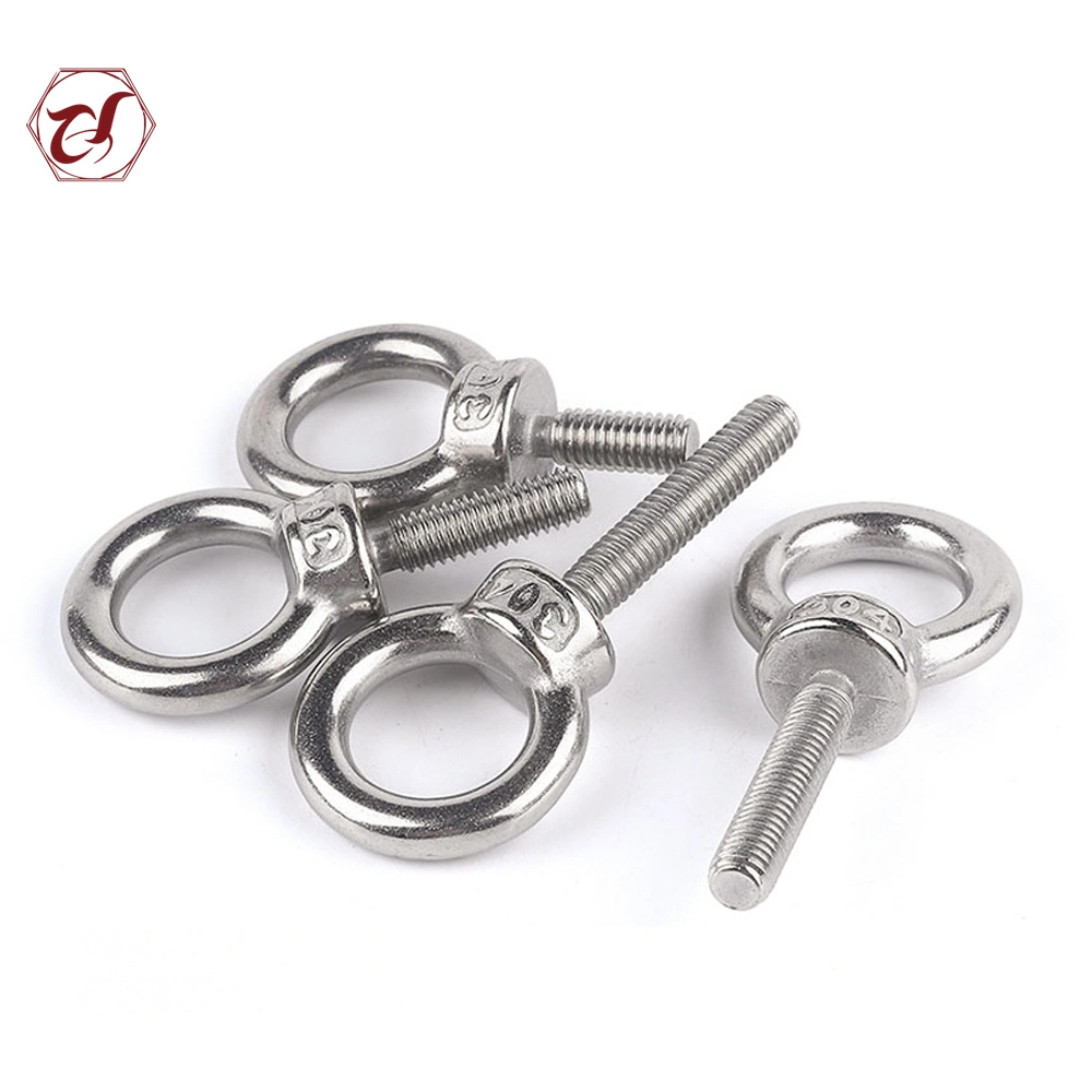 Hexagonal Head A2-50 Live Eye Bolt with Ring Hole