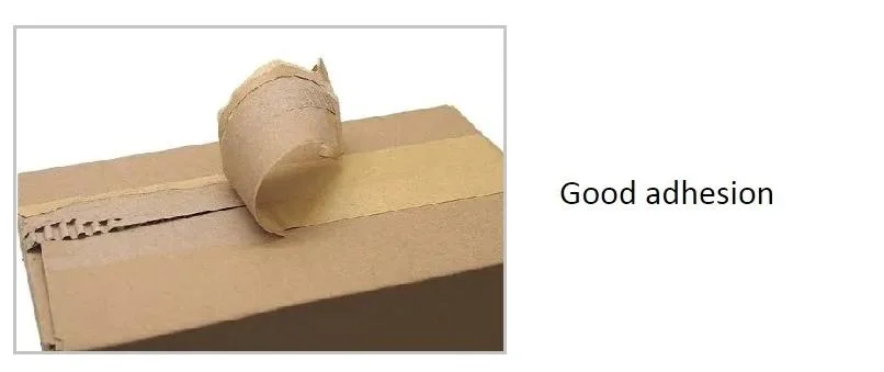 China Provide Eco Friendly Self Adhesive Biodegradable Writable Kraft Paper Tape with MSDS Certified