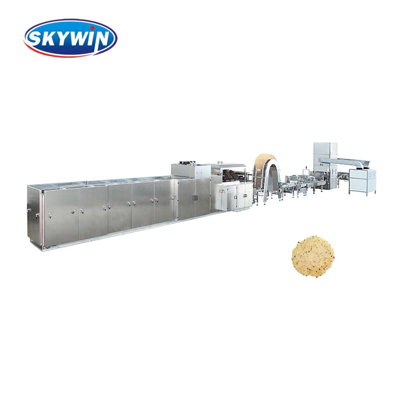 CE Automatic Wafer Biscuit Production Line Machine Waffles Biscuit Equipment