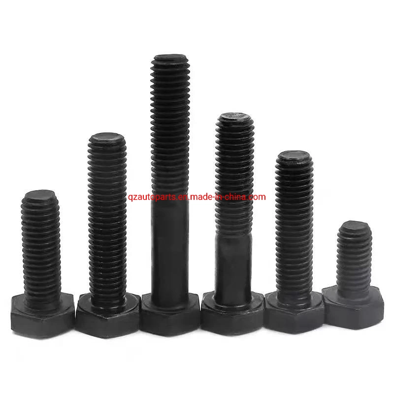 Popular los tornillos de cabeza hexagonal de acero de grado 8.8 DIN tornillo hex.