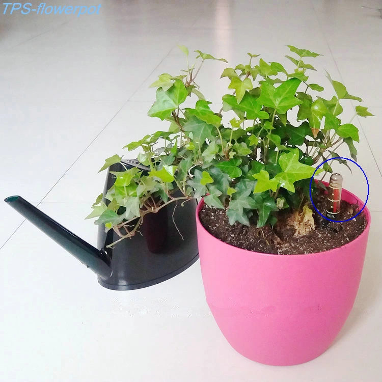 Automatic Water Absorbing Flower Pot with Water Level Gauge