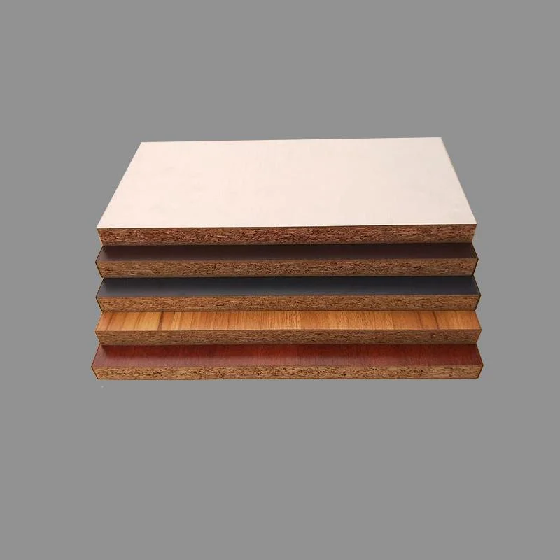 The Price Is 9~25mm Particle Board, Melamine Surface Treatment, Factory Direct Sales Particle Board Melamine Board