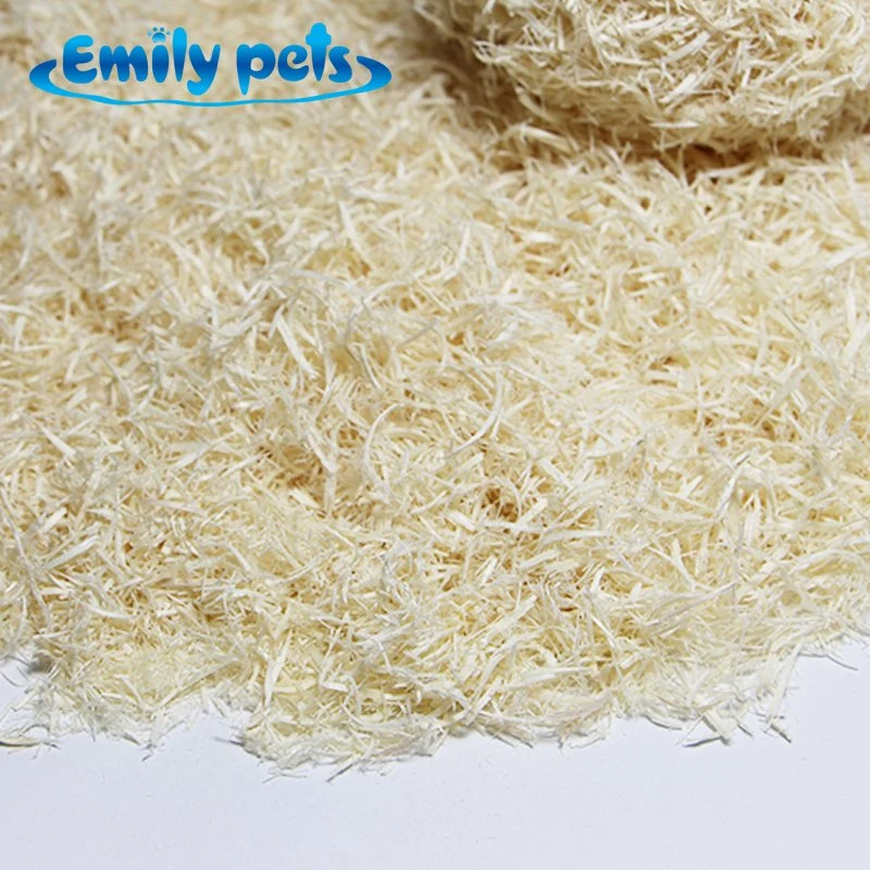 Emily Pets Factory Supply Natural Aspen Small Animal Bedding Odorless-Safe Hamster Bedding Shaving