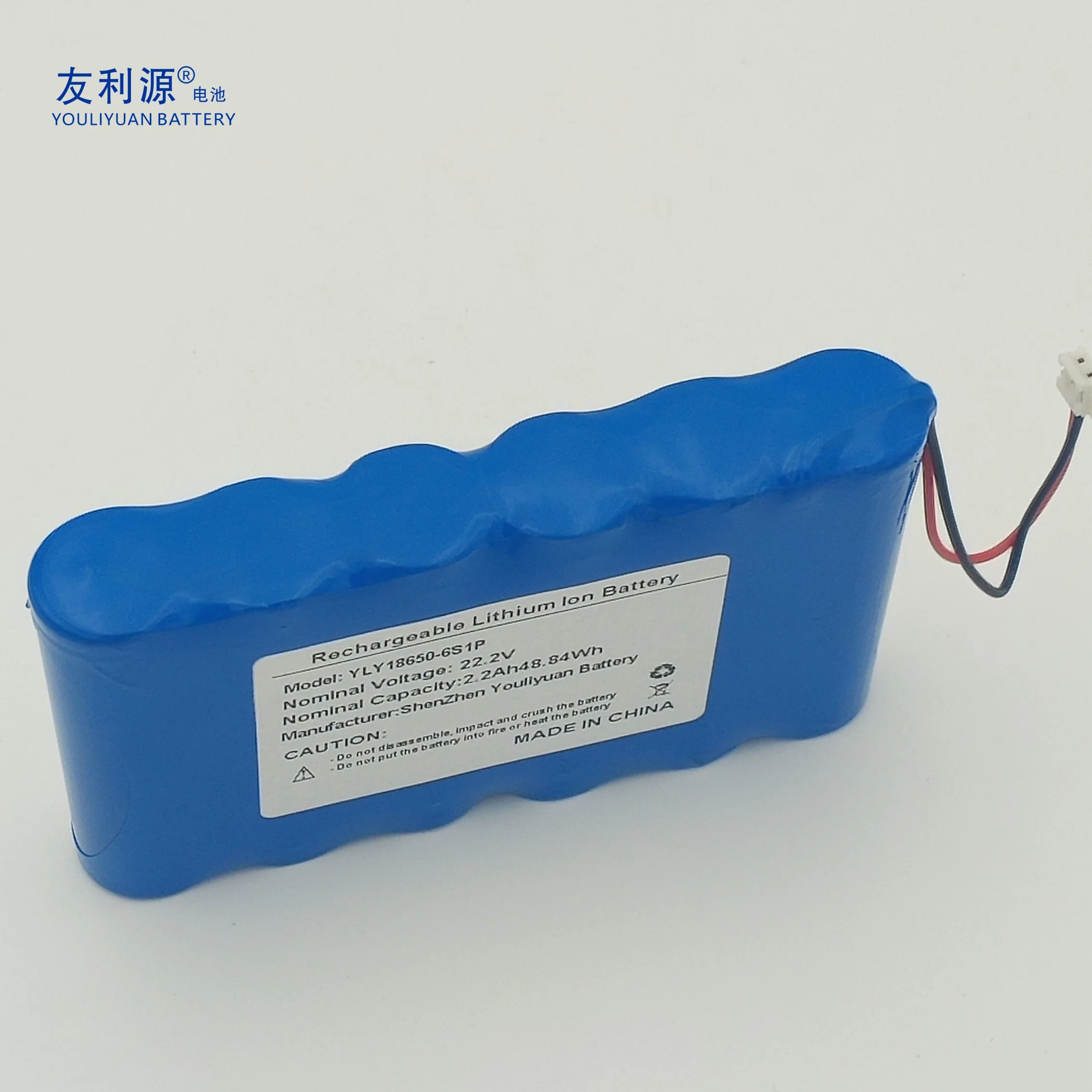 High Quality Li-ion/Lithium Ion 18650 Battery Pack 22.2V 2200mAh Power Tool Battery Blood Pressure Instrument Battery Bluetooth Speaker Battery