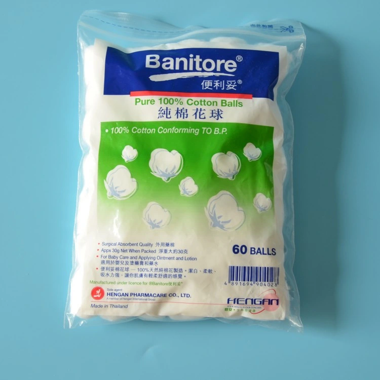 Pure Clean Cotton Cotton Balls Steriel Non Sterile