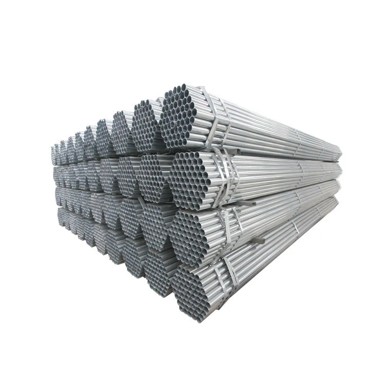 6 Meter China Supplier 46 58mm BS1387pre Galvanized Steel Round Pipe Gi Metal Tube Square Price Tube