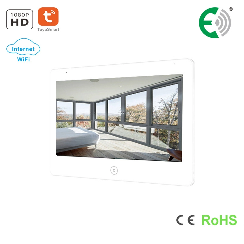 10.1" Touch Screen 2-Wire Home Security WiFi Video Doorphone