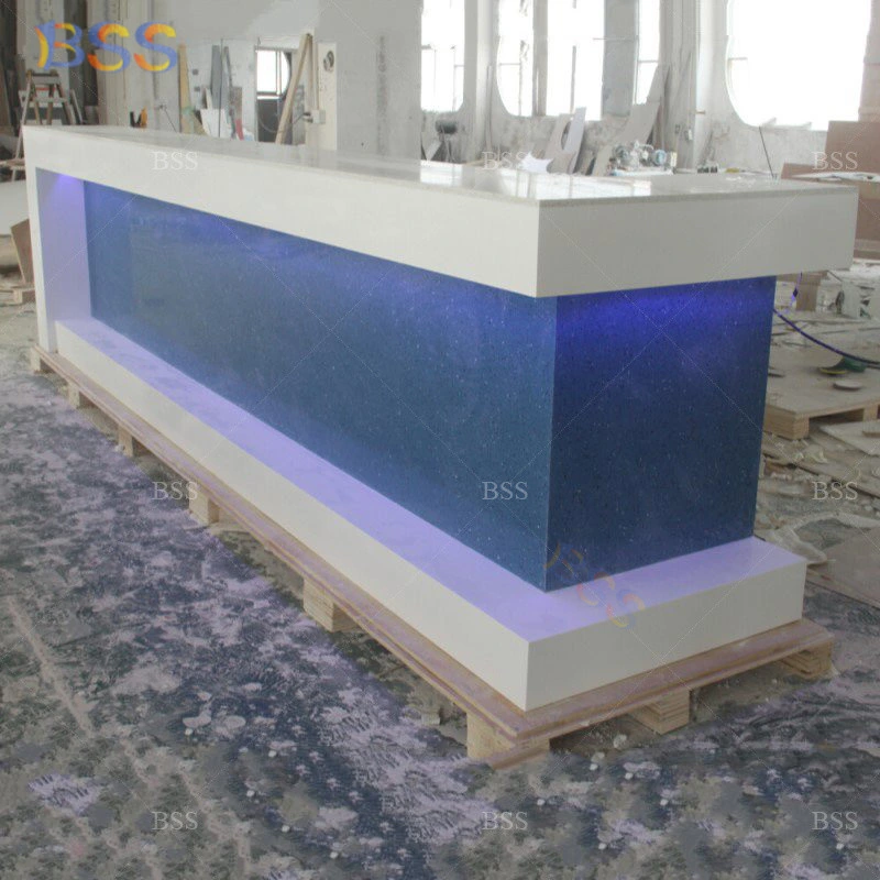 Counter for Coffee Shop Restaurant Quartz Bar Countertop