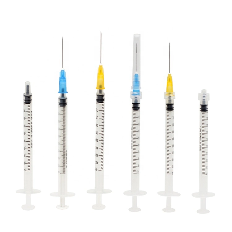 High Quality Disposable Syringe with Needle 1ml Hot Sale Products