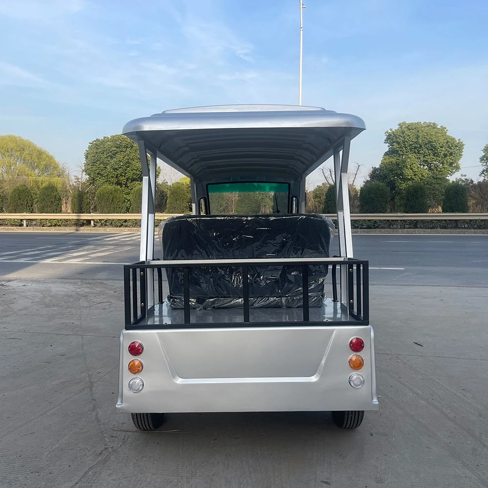 Navette pour visiteurs - Bus touristique électrique d'une vitesse maximale de 30 km/h.