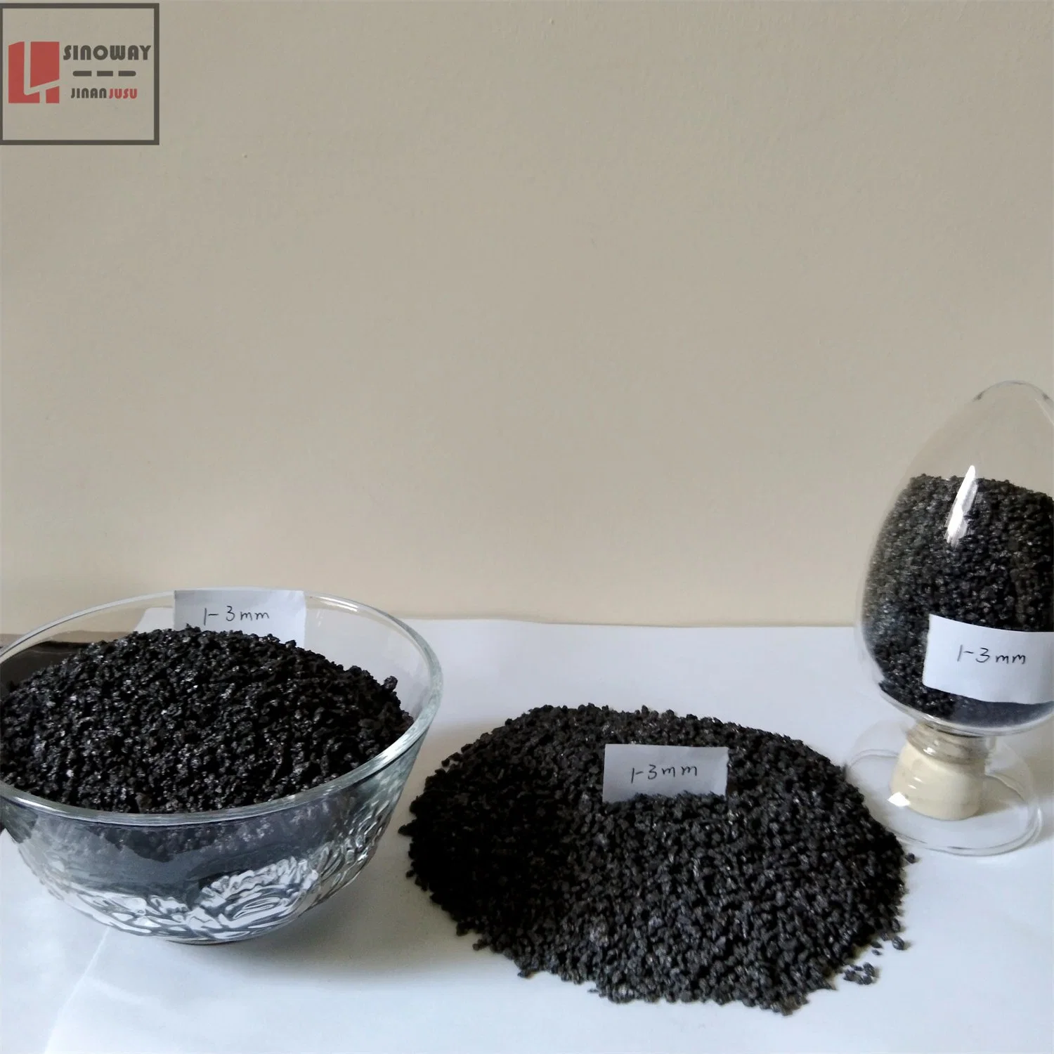 Low Sulfur Pet Coke Price Calcined Petroleum Coke (CPC) Size1-3mm