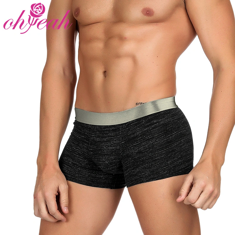 Private Label Unterwäsche Anbieter Man Boxer Unterwäsche Klassische Boxer Shorts