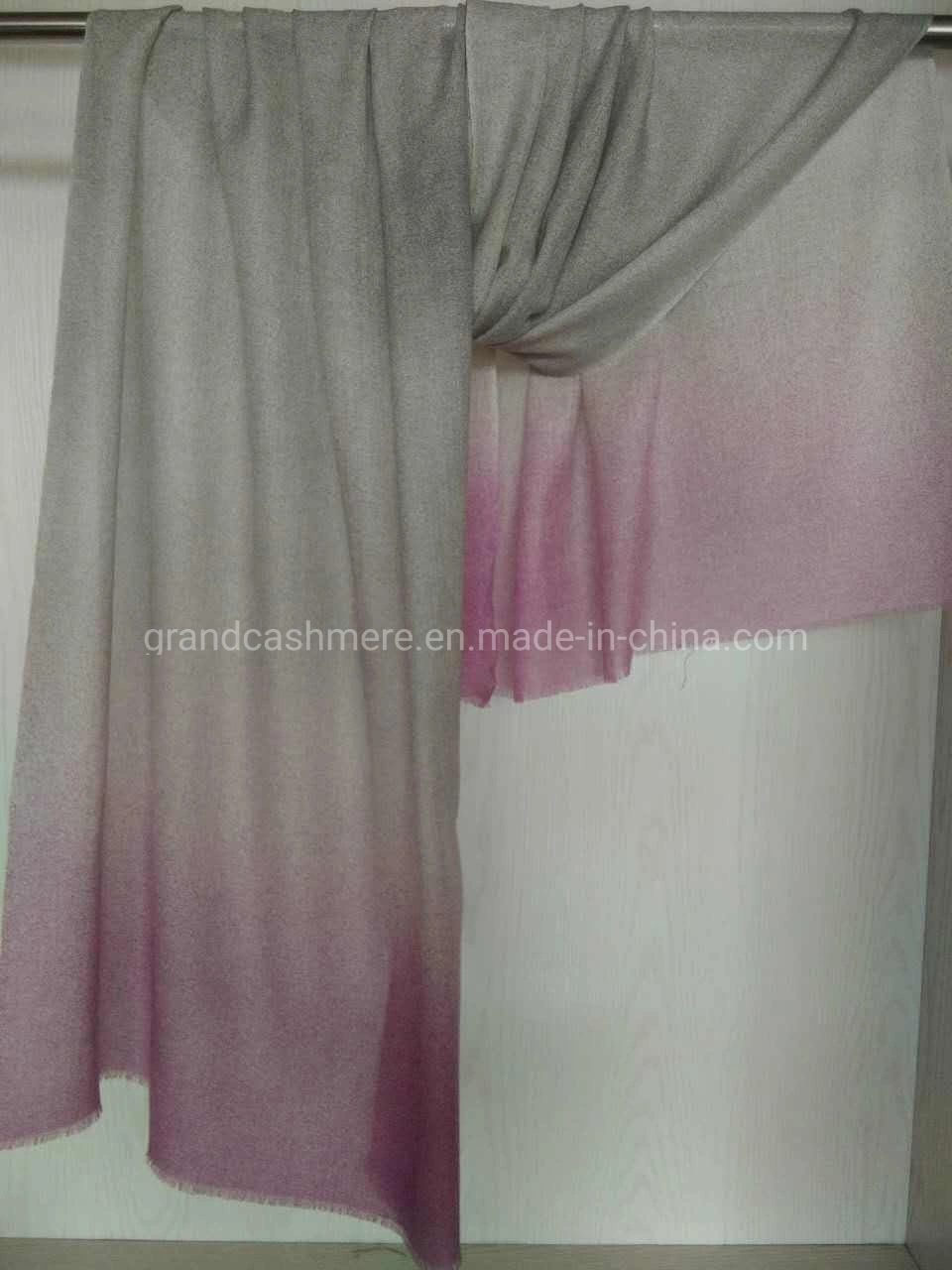 Lady's Silk Cashmere Ombree Shawls