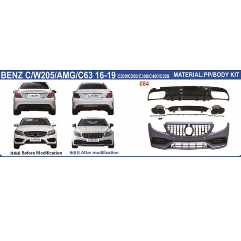 Las partes del cuerpo/Body Kits/paragolpes delantero/trasero BMW paragolpes calandra /Benz W204/W205/C253/.