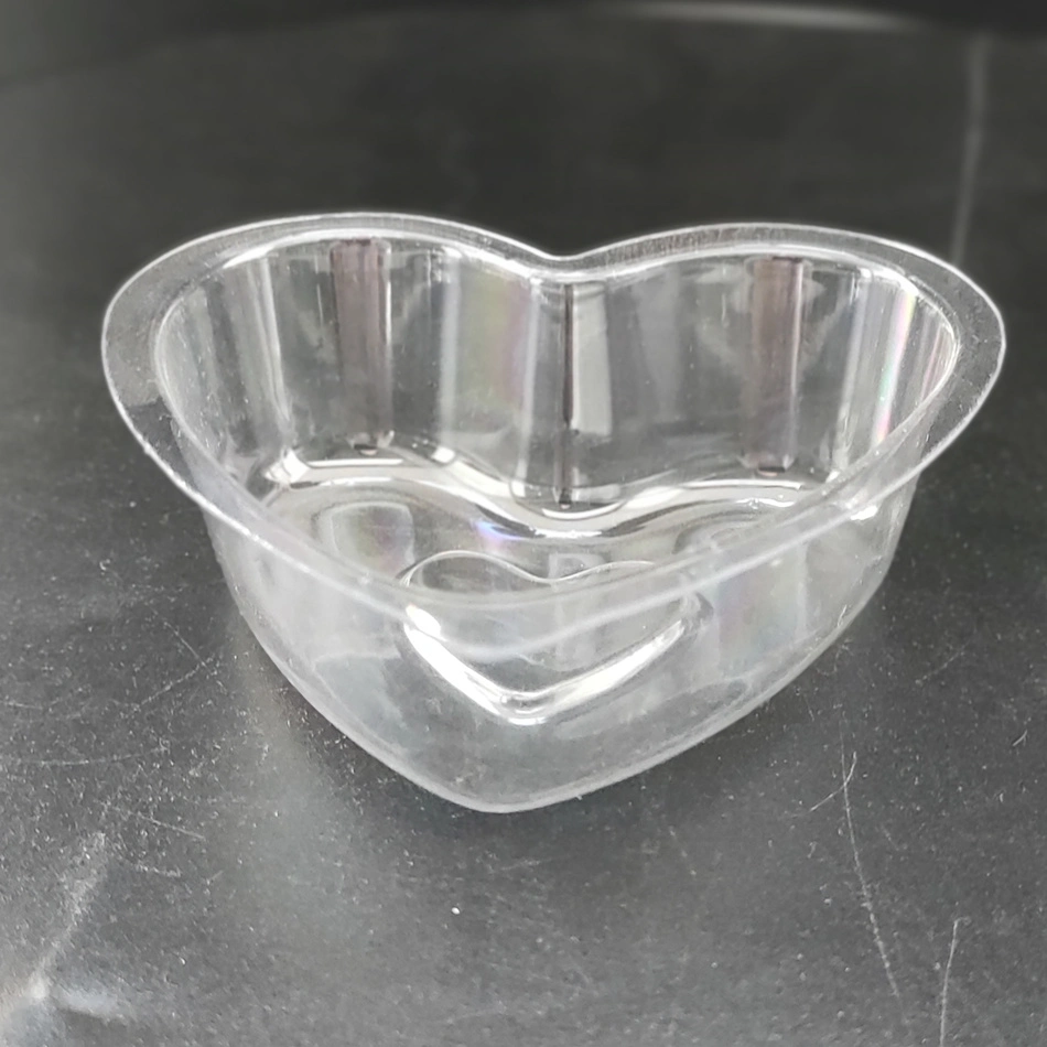 Heart Shape hot sealing  Plastic Custom  Blister Packaging Box