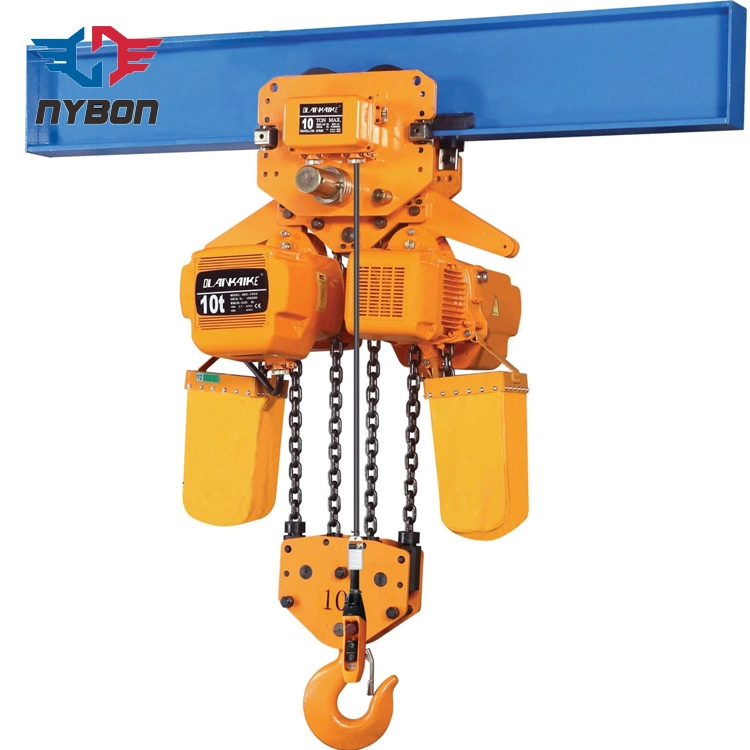 China Factory Electric Chain Hoist Double Speed Lifting