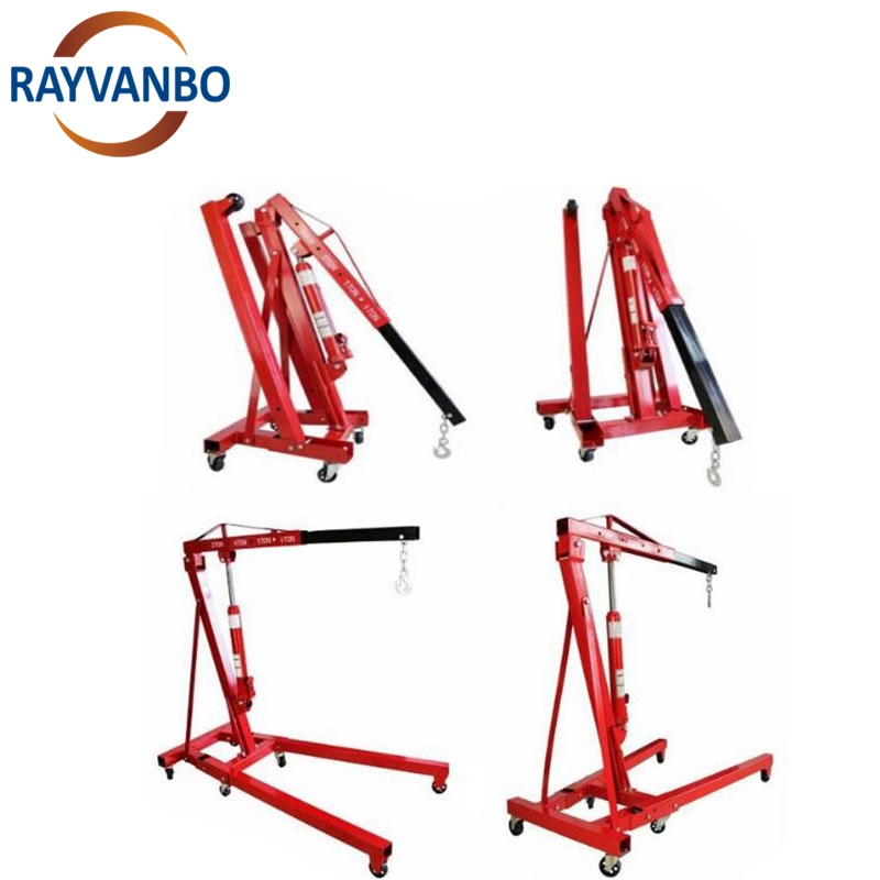 1 Ton 2 Ton 3 Ton Customized Colors Hydraulic Manual Shop Car Hoist Engine Crane Lifting Jack