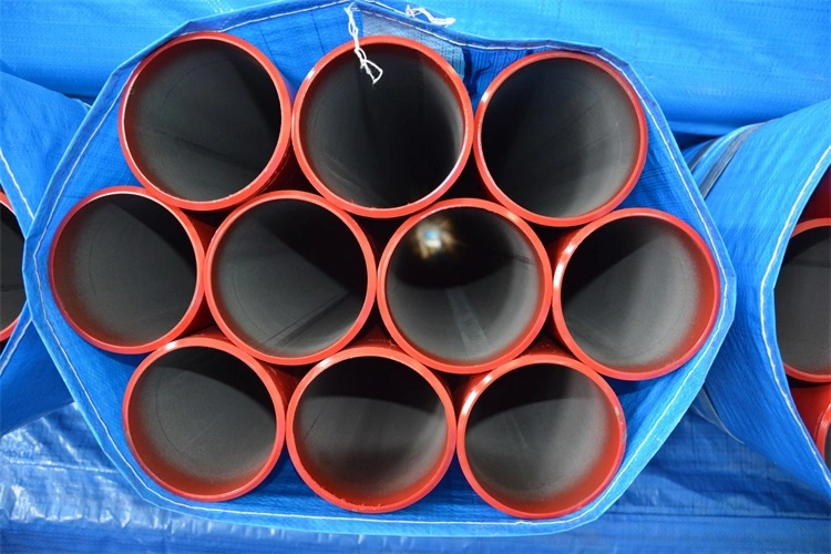 Red Painted Welded Steel Pipes for Fire Fighting