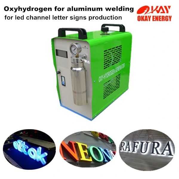 LED Sign Display Advertising Production Tool Oxhydrogen Aluminium Welding Machine