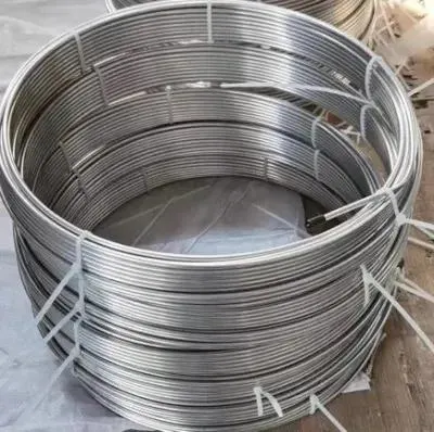 304 316 Stainless Steel Hose Coil Pipe Flexible Metal Seamless Stainless Steel Tube