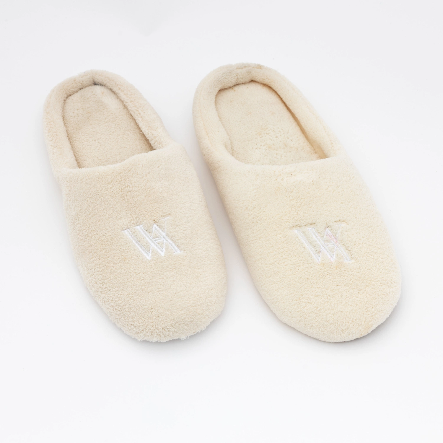 New Design Hotel Amenities Thick Bottom Linen Luxury Soft Disposable Slippers