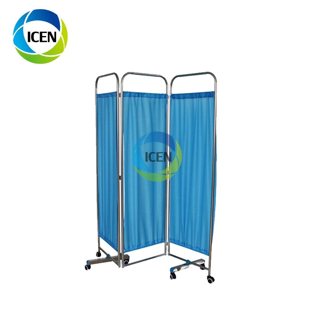 in-R116 Ward Patient Bed Cubicle Use Hospital Partition Curtain Folding Medical Screen