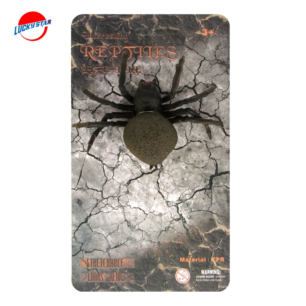 High Quality Kids Playing Toy Climbing Spider Black Animal Toy