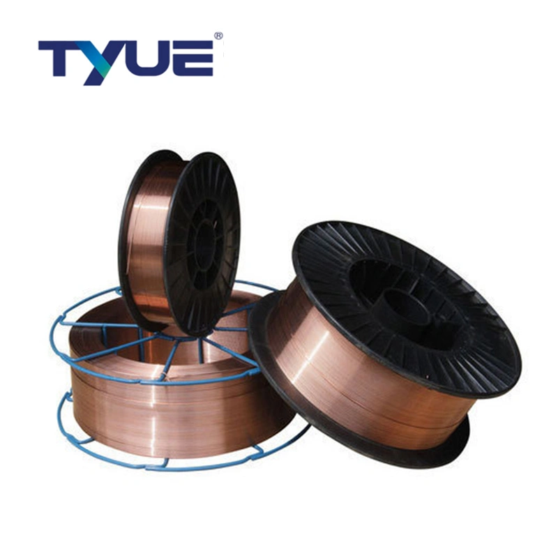 Er70s-6 Er60s-6 CO2 Gas Protection Welding Wire 0.8mm 1.0mm 1.2mm MIG Welding Rod