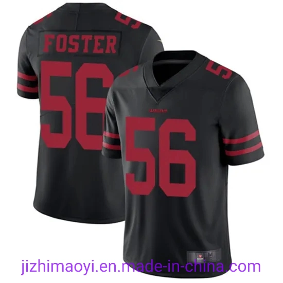 Wholesale/Supplier 49er Football Customized Scarlet Vapor Untouchable Elite Game Limited Jersey