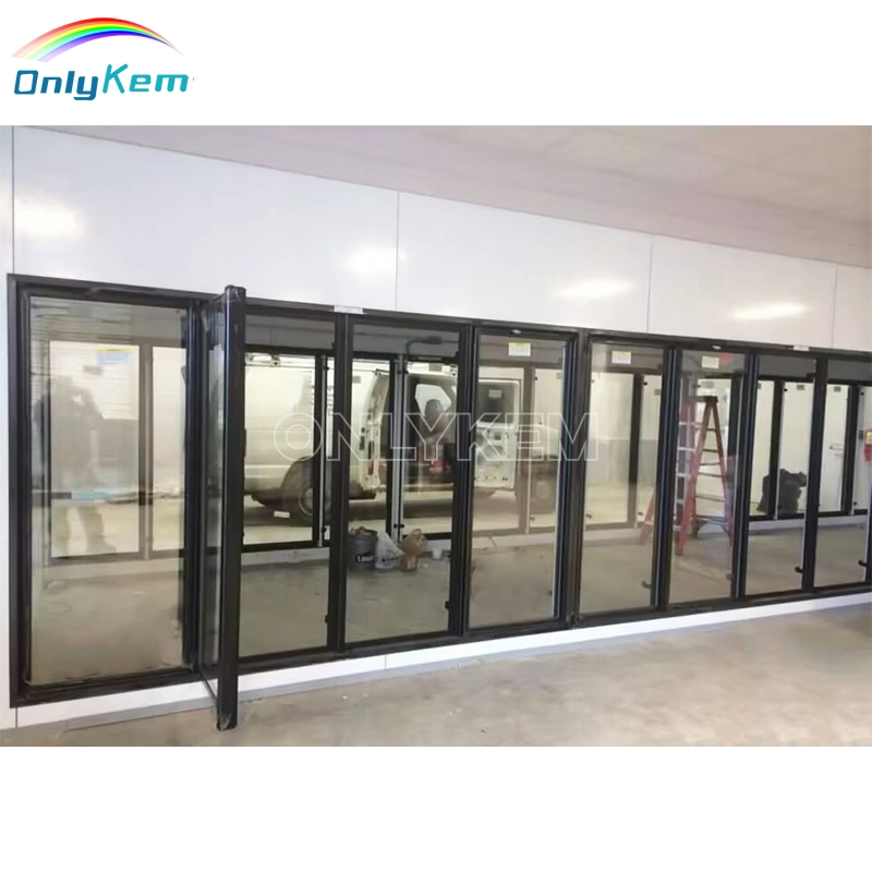 Glass Door Display Cold Storage Supermarket Walk-in Cooler with NSF