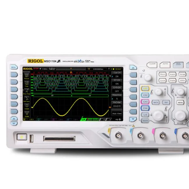 Oscilloscope numérique 4 canaux Rigol Ds1104z oscilloscope numérique 100 MHz 4 canaux