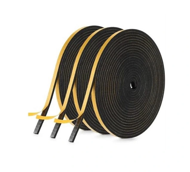 Self Adhesive Sponge Rubber Foam Strip EPDM Silicon PU Foam EVA Seal Tape Sponge Strips Product