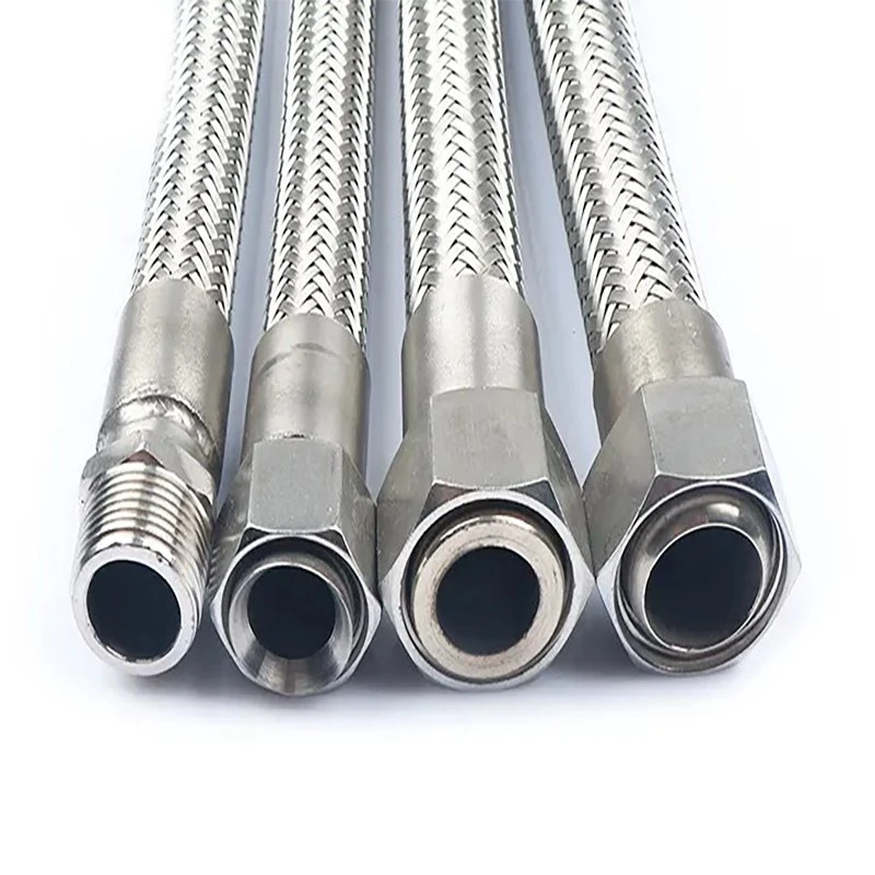 Stainless Steel Flexible Braided Exhaust Pipe Hydraulic Metal Hose