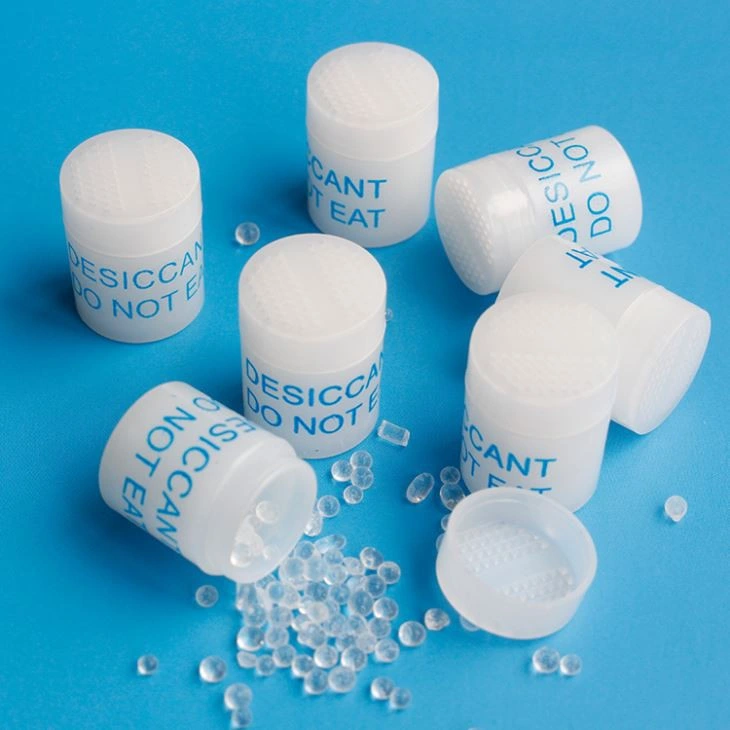 1g White Silica Gel Cylindrical Desiccant for Pharmaceuticals Packing